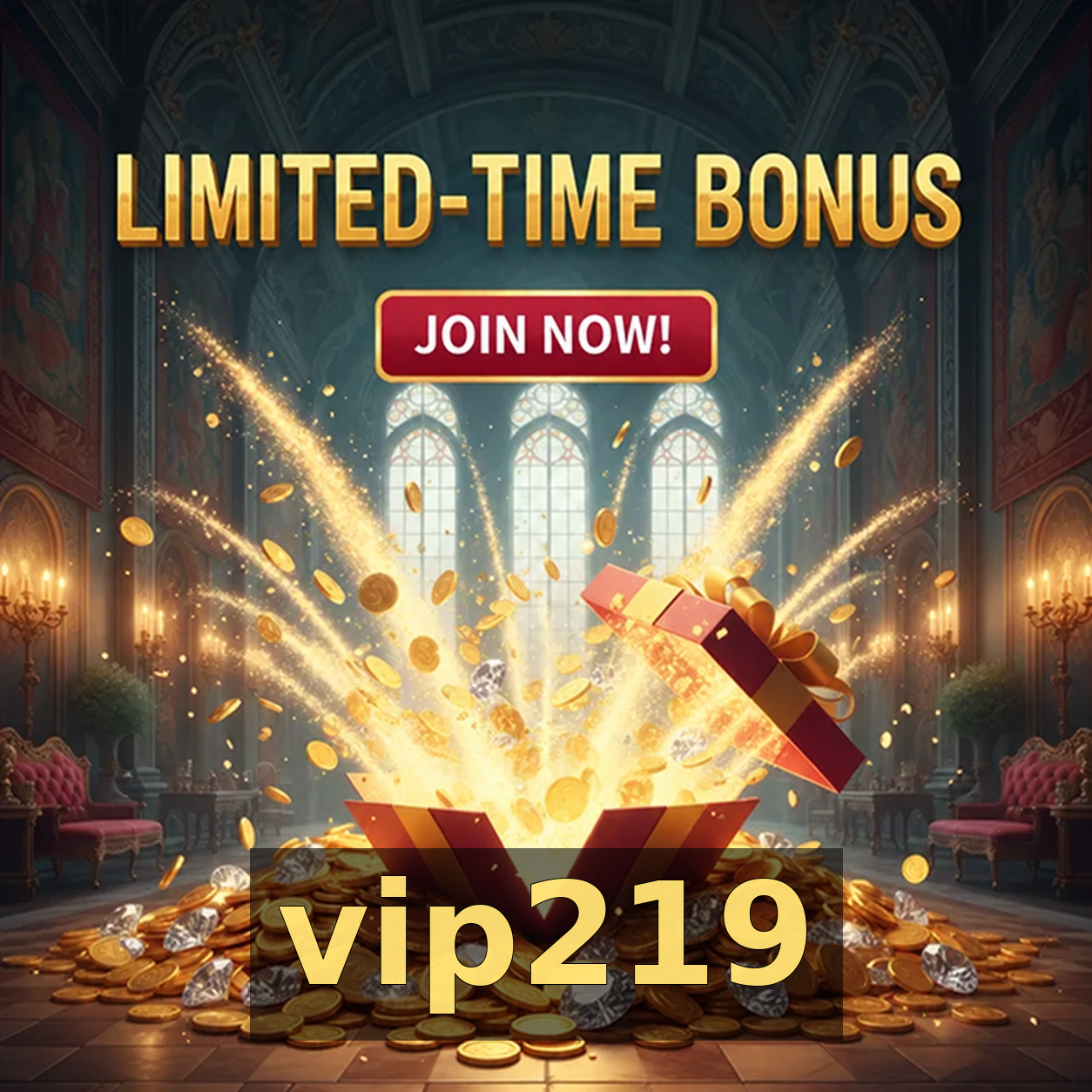 Streaming 4K no cassino ao vivo da vip219